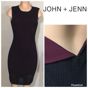 JOHN + JENN black dress. NWT